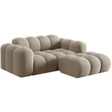 Cosmopolitan Design Svjetlo smeđa kutna garnitura od šenila (s desnim kutom/s ležaljkom) Treno – | shoptok.hr