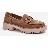S. BARSKI Women's Suede Moccasins with Decoration D&A | shoptok.hr