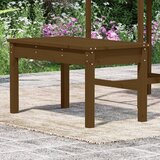  Vrtna klupa boja meda 80x44x45 cm od masivne borovine | shoptok.hr