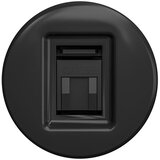  Reblig - Retro mrežna utičnica bez okvira, crna | Eponuda.com