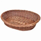  Košara za psa / krevet za ljubimce od vrbe prirodna boja 90 cm | Eponuda.com