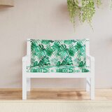 vidaXL Jastuci za vrtnu klupu 2 kom uzorak lišća 100x50x7 cm Cijene