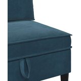  Komplet pohištva za dnevno sobo z blazino 4 pcs Modra Žamet, (5000272736) | Shoptok.si