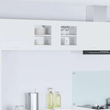 vidaXL Viseča omarica Riga Bela 40 x 31 x 40 cm Konstruiran les | Shoptok.si