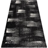 RugsX Preproge Preproga GNAB 60619733 Abstrakcija sodobni črna / 120x170 cm Črna | Shoptok.si