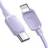 Joyroom Kabel za punjenje Multi - Color Series A14 USB - C / Lightning 20W - Ljubičasta / 1.2m Cijene