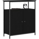  Sideboard Crna Oak 70x30x80 cm Odabrano drvo | shoptok.hr