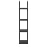  Polica Crni hrast 60 x 30 x 146 cm Konstruirano drvo | shoptok.hr