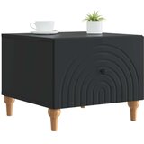  Klubska miza s predalom Črna 49 x 50 x 40 cm Inženirski les, (5000295508) | Shoptok.si