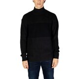 Calvin Klein Jeans Puloverji MIXED STITCH HIGH J30J326204 Črna Cene