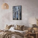  Slika - Frosty January (1 Part) Vertical 60x90 U crnom drvenom okviru | shoptok.hr