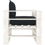  Vrtna sofa od paleta s antracit jastucima drvena | shoptok.hr