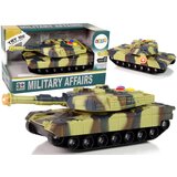 Military Tank 1:32 Moro Brown Sound Lights | shoptok.hr