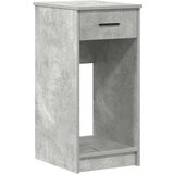 vidaXL Računalniški stolp s predalom betonsko sivo 35x45x77 cm | Shoptok.si