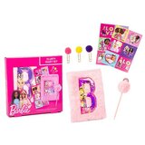 Barbie plišani dnevnik s pom pom dodacima i naljepnicama | Eponuda.ba