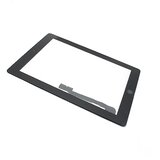  Staklo za touch screen za iPad 3/4 + home dugme, Crni Cene