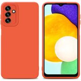Cadorabo Ohišje, združljiv s Samsungom v tekočini Orange - Zaščitni pokrov iz fleksibilnega silikona TPU, (20592020) Cene