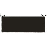  Jastučići za klupe - 2 dijela SOEST 2 kom. 100% poliester Crna - Crna 110 x 40 x 5 cm Melange | shoptok.hr