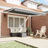  Sklopiva konstrukcija tende Bijeli 350 x 250 cm Aluminij | shoptok.hr