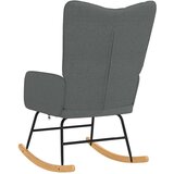  Stolica za ljuljanje od tkanine tamnosiva | shoptok.hr