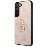 Guess GUHCS23M4GMGPI ovitek za Samsung Galaxy S23 Plus 5G - roza z zlatim logom | Shoptok.si
