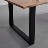 Bessagi Home jedilna miza malmo, les akacije, 180x90 cm | Shoptok.si