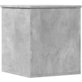 Furnova Škatla za shranjevanje betonsko siva 40x42x46 cm inženirski les, (21956017) | Shoptok.si