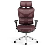 DIABLO CHAIRS Diablo V-COMMANDER Office armchair Black, Burgundy | shoptok.hr