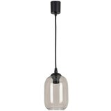 Brilagi LED luster na sajli R GLASS 1xE27/60W/230V prečnika 14 cm crna/dimno siva | Eponuda.com
