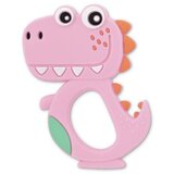 Lorelli silikonska glodalica za bebe dino - lucky pink ( 10210820002 ) Cene