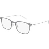 Mont Blanc MB0100O 001 ONE SIZE (52) Siva/Kristalna Cene