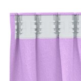 vidaXL Zavjese sa zavjesama 2 pcs Ljubičasta 245 x 140 cm Poliester | shoptok.hr