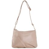 Fashion Hunters Light beige 2-in-1 city shoulder bag with a chain | Shoptok.si