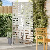 vidaXL zid za privatnost 180 cm galvanizirani čelik | shoptok.hr