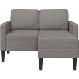 SOFA 2-sjed s ležaljkom u obliku slova L Taupe 125 cm tkanina | shoptok.hr