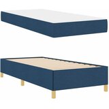  Krevetna konstrukcija Plava 90 x 200 cm tkanina | shoptok.hr