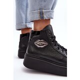Boto Women's High Zip Sneakers Lemar Black Katerin | shoptok.hr