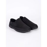 Shelvt Men's black perforated loafers | Shoptok.si