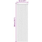  Zaslon proti insektom Chenille Temno rjava in bež 56 x 200 cm, (5000298216) | Shoptok.si