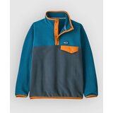 Patagonia Lw Synch Snap Kids Pulover summit blue Cene