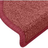  Prostirke za stepenice 15 kom 65x24x4 cm Bordo poluokrugle velike | shoptok.hr