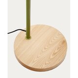 Kave Home Zelena/u prirodnoj boji stojeća svjetiljka s metalnim sjenilom (visina 150 cm) Catlar – | shoptok.hr