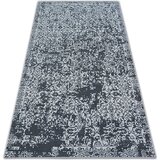 RugsX Preproge Preproga SENSE Micro 81260 Vintage bela/antracit 80x150 cm Bela | Shoptok.si