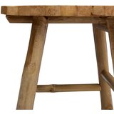  Vrtna stolica Svijetlosmeđa Ø 38 x 42 cm Bambus | shoptok.hr