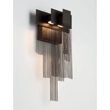Nova Luce Mat crna željezna LED zidna lampa s mogućnosti zatamnjivanja Revια – | shoptok.hr