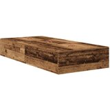 Krevet s ladicama s ladicama Staro drvo 80 cm Konstruirano drvo | Shoptok.si