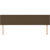  Uzglavlja tamnosmeđa 180x5x78/88 cm od tkanine | shoptok.hr