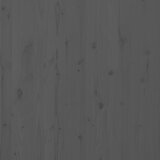  Zidno uzglavlje sivo 96x3x91,5 cm od masivne borovine | shoptok.hr