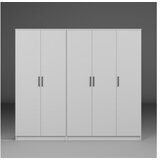 Hanah home Ormar Kardelen 1600-104, 200x180x51.8 cm, Bijela | Eponuda.ba