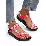 Resti Livia Rosa Sandals – Comfortable Women's Sandals with Pearl Rhinestones | shoptok.hr